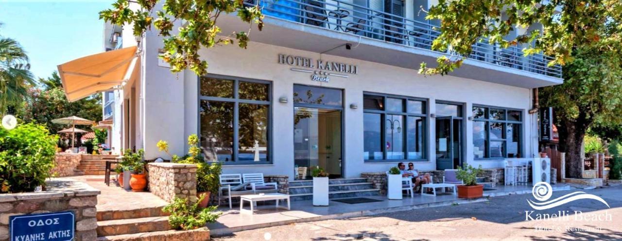 Hotel Kanelli Beach เซเลียนิติกา ภายนอก รูปภาพ