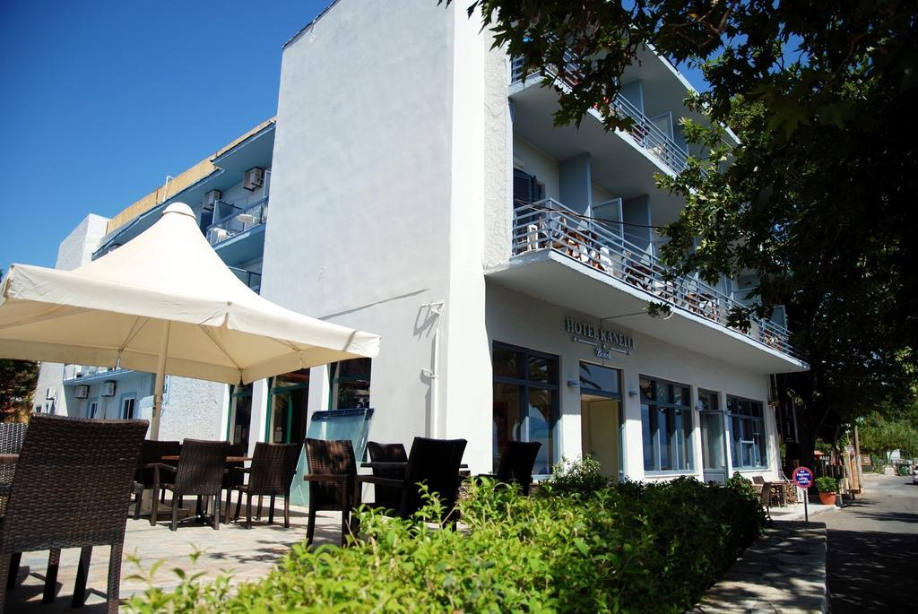 Hotel Kanelli Beach เซเลียนิติกา ภายนอก รูปภาพ
